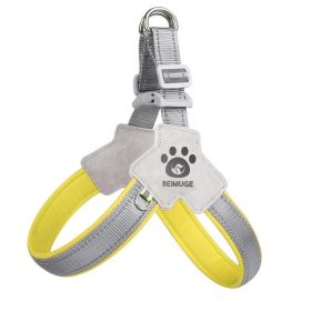 Pet Dog Cat Harness, Pet Harness With LeashSet, Adjustable Puppy Harness ComfortableReflective Easy Control Dog With Leather Leash,.No-Pull No Choke P