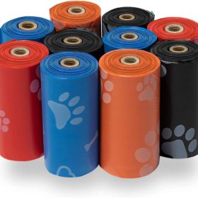 Best Pet Supplies Dog  Bags For Waste Refuse Cleanup Replacements For Outdoor Puppy Walking And Travel Leak Proof And Tear Resistant Thick Plastic  As