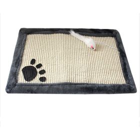 Cat claws mat cat scratch board (Option: gray-45cm30cm)