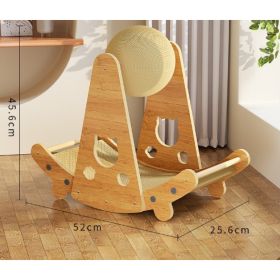 Creative Sisal Mat That Won't Shed Crumbs Cat Scratch Board (Option: Scratch Resistant-Catch Ball Style)
