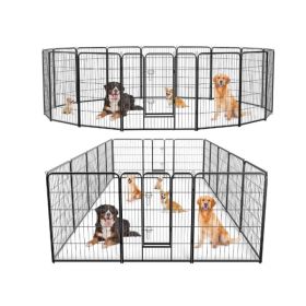Dog Game Fence Indoor Fence (Option: 16x40double door)