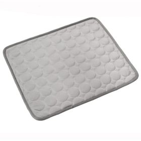 Summer Comfort Breathable Ice Silk Bed For Your Furry Friend (Option: Pink)