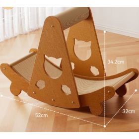 Creative Sisal Mat That Won't Shed Crumbs Cat Scratch Board (Option: Scratch Resistant-Sisal Scratching Post)