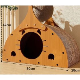 Creative Sisal Mat That Won't Shed Crumbs Cat Scratch Board (Option: Scratch Resistant-Arch Cat Scratch Board)