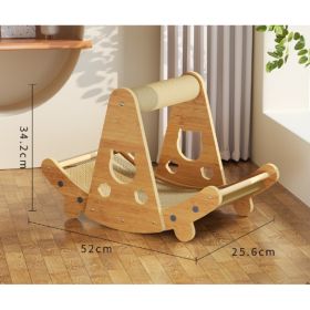 Creative Sisal Mat That Won't Shed Crumbs Cat Scratch Board (Option: Scratch Resistant-Grab Column Type)